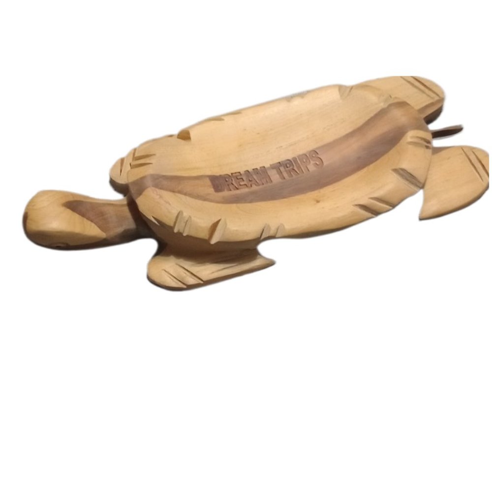 Bamboo Turtle Decor Ring Holder